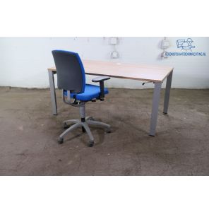Drentea Emmen | Bureau | Tweedehands | Havanna blad | Zilvergrijs frame | Slinger verstelbaar| BT489