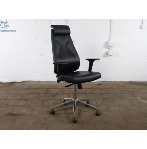 Tweedehands Bureaustoel | Verchroomd onderstel | BS164