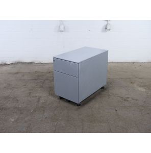  Ladeblok | Tweedehands | 2 lades | Zilvergrijs | LB332