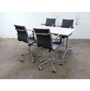 Klaptafel | Tweedehands | Robson eiken blad | Grijs OT202