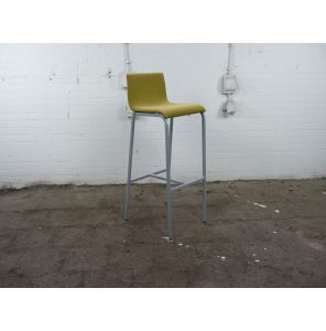 VDS | Kruk | Tweedehands | Olijfgroen gestoffeerd  | Grijs frame | OS250