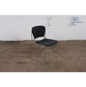 Perry Chair | Vergaderstoel | Tweedehands | Kantelbare rugleuning | Zwart | VS257