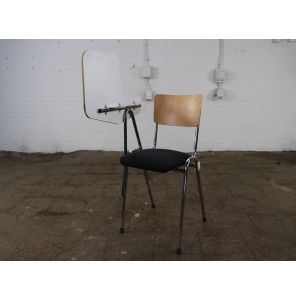 Kantinestoel met klaptafeltje | Tweedehands | Beuken | KS230