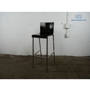 Pedrali | Kruk | Tweedehands | Verchroomd frame | OS226