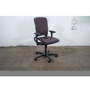 Ahrend 230 | Bureaustoel | Bruin gestofferd | Zwart frame | BS365