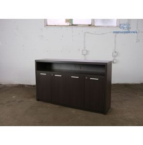 Directie kast | Antraciet eiken | Draaideur | Dressoir | LK234