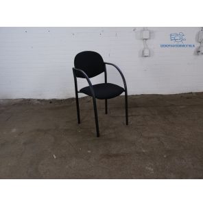 Lande | Vergaderstoel | Tweedehands | Zwart | Zwart frame | VS286