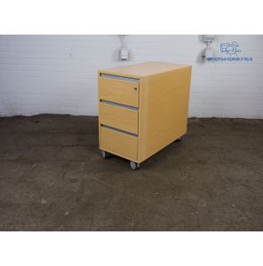  Tweedehands | Ladeblok | Peren hout  | 3 lades | LB249