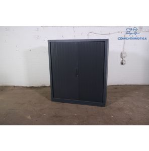 Mewaf | Roldeurkast | Tweedehands | Antraciet | 2 legborden | MK303