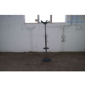 Kapstok | Tweedehands | Staand | Zwart / chroom | Met 10 haakjes | SK239