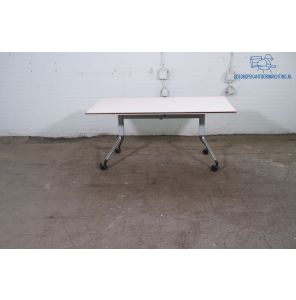 Kusch&CO | Klaptafel | Tweedehands | | Ahorn blad | Grijs/ chroom frame | OT308