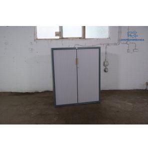 Tweedehands Schaffenburg Roldeurkast Grijs 145 x 120 cm