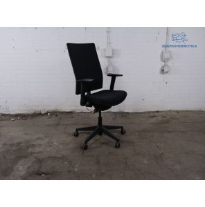 Gispen | Bureaustoel | Tweedehands | Zwart gestoffeerd BS307