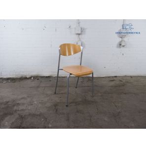 Exta | Kantinestoel | Tweedehands | Beuken zitting | KS253