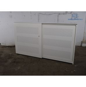 Akoestische schuifdeurkast | Tweedehands | Wit | MK249