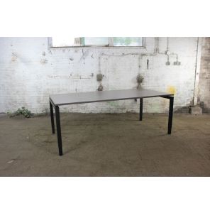 Vergadertafel | Z.G.A.N. | Blad naar keuze | Zwart | CEZ210