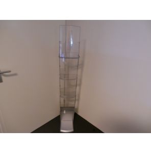 Folderdisplay | Tweedehands | Zilvergrijs | Transpirant | KI52