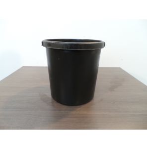 Afvalemmer | Tweedehands | Zwart | Kunststof | KI78