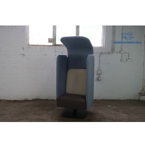 Softrend | Z.G.A.N. | Akoestische stiltebank | Draaiende voet | Met hemel | OS253