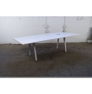 Vitra Joyn | Vergadertafel | Tweedehands | Wit blad | Wit frame | VT291