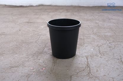Tweedehands Stapelbare Kunststof Prullenbak Zwart 28L