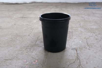 Tweedehands Stapelbare Kunststof Prullenbak Zwart 23L