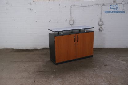 Tweedehands Palmberg Dressoir met Draaideuren Kersen/Antraciet