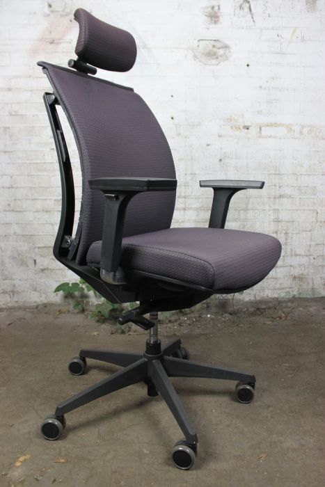 Vleugels als resultaat aanpassen Arti Chair | Bureaustoel | Gebruikt | Zwart | Hoofdsteun