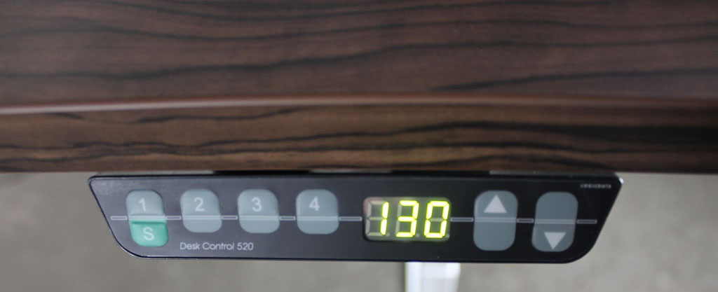 Elektrische verstelling zit/sta bureau